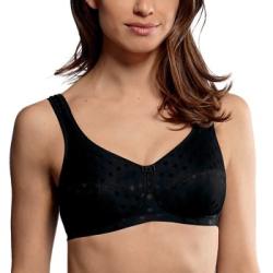 Anita BH Airita Wireless Comfort Bra Svart D 75 Dam