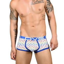 Andrew Christian Kalsonger 2P Almost Naked Love Pride Boxer Vit Mönstrad polyamid X-Large Herr