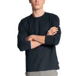 Calida Remix Basic Shirt Long Sleeve Mörkblå bomull XX-Large Herr