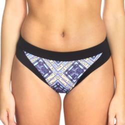 Sunseeker Tribe Attack Full Classic Bikini Panty Svart mönstrad 44 Dam