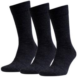 Amanda Christensen Strumpor 3P Grade Merino Wool Sock Antracit Strl 39/42