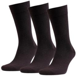 Amanda Christensen Strumpor 3P Grade Merino Wool Sock Mörkbrun Strl 47/50