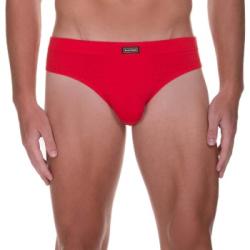 Bruno Banani Kalsonger 2P Check Line 2.0 Sports Brief Röd polyamid Large Herr