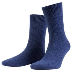 Amanda Christensen Strumpor Supreme Wool Sock Mörkblå Strl 39/42