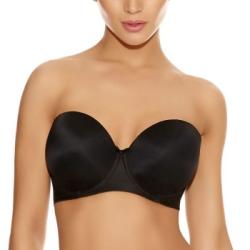 Freya BH Deco Moulded Strapless Bra Svart F 80 Dam