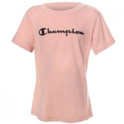 Champion Classics Crewneck T-shirt For Girls Gammelrosa bomull 146-152