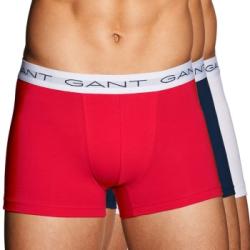 Gant Kalsonger 3P Cotton Stretch Boxer Flerfärgad bomull Large Herr