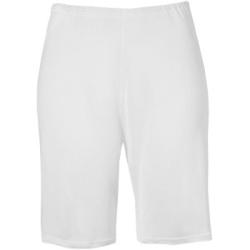 Damella Microfiber Waist Slip Shorts Vit viskos 54 Dam