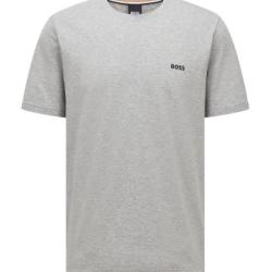 BOSS Mix and Match T-shirt With Logo Grå bomull X-Large Herr