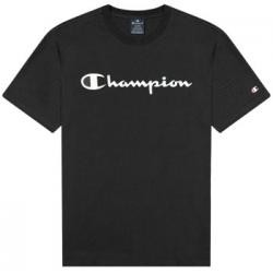 Champion Classics Crewneck T-shirt For Boys Svart bomull 122-128