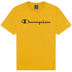 Champion Classics Crewneck T-shirt For Boys Gul bomull 122-128