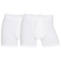 Dovre Kalsonger 2P Organic Cotton Boxer With Fly Vit ekologisk bomull Small Herr