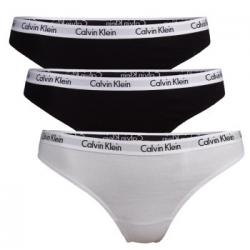 Calvin Klein Trosor 3P Carousel Bikinis Rosa/Gul bomull Large Dam