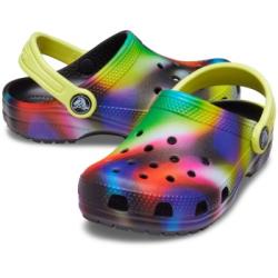 Crocs Classic Solarized Clog Toddler Svart mönstrad US C5 (EU 20-21) Barn