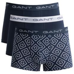 Gant Kalsonger 3P Icon G Trunk Mörkblå bomull X-Large Herr