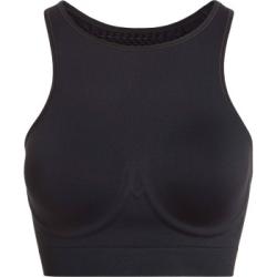 Calvin Klein BH Sport Soft Medium Support Sports Bra Svart polyamid Medium Dam
