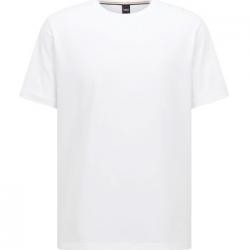 BOSS Mix and Match T-shirt With Logo Vit bomull Medium Herr
