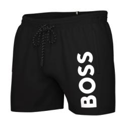 BOSS Badbyxor Swimshorts Octopus Svart polyamid XX-Large Herr