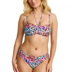 Damella Olivia Multicolour Padded Bikini Bandeau Flerfärgad 46 Dam