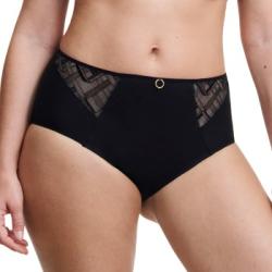 Chantelle Trosor Corsetry Full Brief Support High Waist Svart polyester 46 Dam