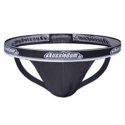 aussieBum Kalsonger 2P WonderJock 2.0 Svart bomull Large Herr