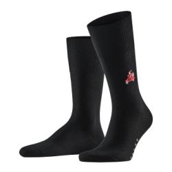 Falke Strumpor Airport Driving Santa Sock Svart Strl 41/42 Herr