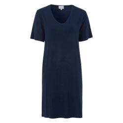 Damella Bamboo Short Sleeve Nightdress Marin Bambu Small Dam