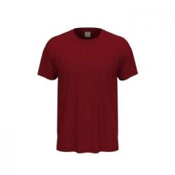 Stedman Classic Men T-shirt Vinröd bomull XX-Large Herr