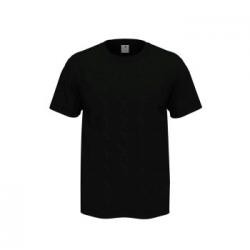Stedman Comfort Men T-shirt Svart bomull 3XL Herr