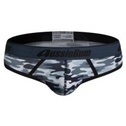 aussieBum Kalsonger 2P CottonSoft Brief Blå bomull Medium Herr
