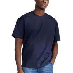 Bread and Boxers Heavy Tee T-Shirt Marin ekologisk bomull XX-Large Herr