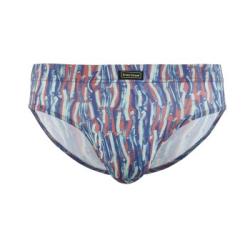 Bruno Banani Kalsonger Sportslip Dance Blå Mönstrad polyester Small Herr