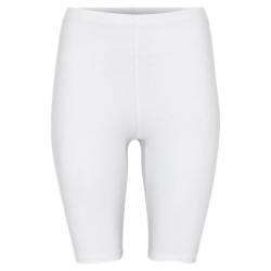 Decoy Mid-length Capri Leggings Vit ekologisk bomull X-Large Dam