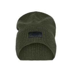 Dovre Mens Wool Beanie Grön ull One Size Herr