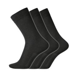 Dovre Strumpor 3P Cotton Socks Svart Strl 40/45 Herr