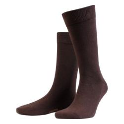 Amanda Christensen Strumpor True Combed Cotton Sock Mörkbrun Strl 43/46