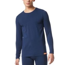 Bruno Banani Warm Up Longshirt Marin bomull X-Large Herr