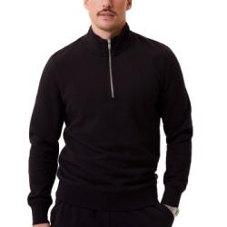 Björn Borg Centre Half Zip Sweatshirt Svart Large Herr