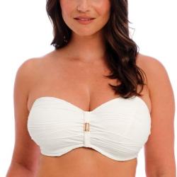 Fantasie Beach Waves Underwire Bandeau Bikini Vit polyamid H 75 Dam