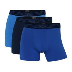 Dovre Kalsonger 3P Organic Cotton Boxers Blå Mönstrad ekologisk bomull Small Herr