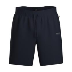 BOSS Waffle Nightwear Shorts Mörkblå Medium Herr