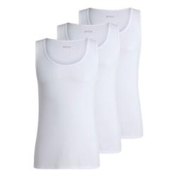 BOSS 3P Tank Top RibClassic Vit bomull XX-Large Herr