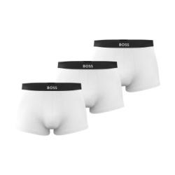 BOSS Kalsonger 3P Trunk BOSS ONE Vit bomull Small Herr