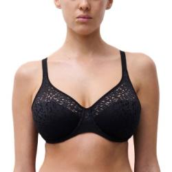 Chantelle BH EasyFeel Norah Underwired Bra Svart nylon I 85 Dam