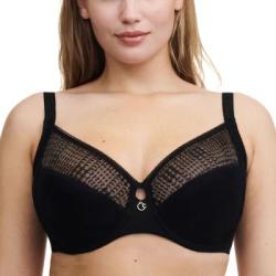 Chantelle BH Intrigue Full Coverage Underwire Bra Svart D 85 Dam