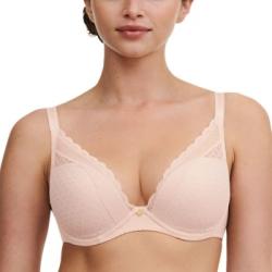 Chantelle BH EasyFeel Norah Chic Plunge T-Shirt Bra Ljusrosa D 70 Dam