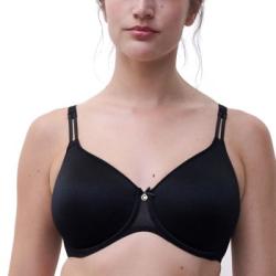 Chantelle BH EasyFeel Norah Covering Spacer Bra Svart polyester B 75 Dam