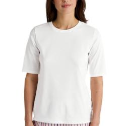 Calida Favourites Sleep Cotton Shirt Short-Sleeve Vit bomull Medium Dam