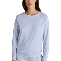 Calida Favourites Sleep Shirt Long-Sleeve Ljusblå bomull X-Large Dam
