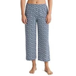 Calida Favourites Sleep Cotton Pants Marin bomull X-Small Dam